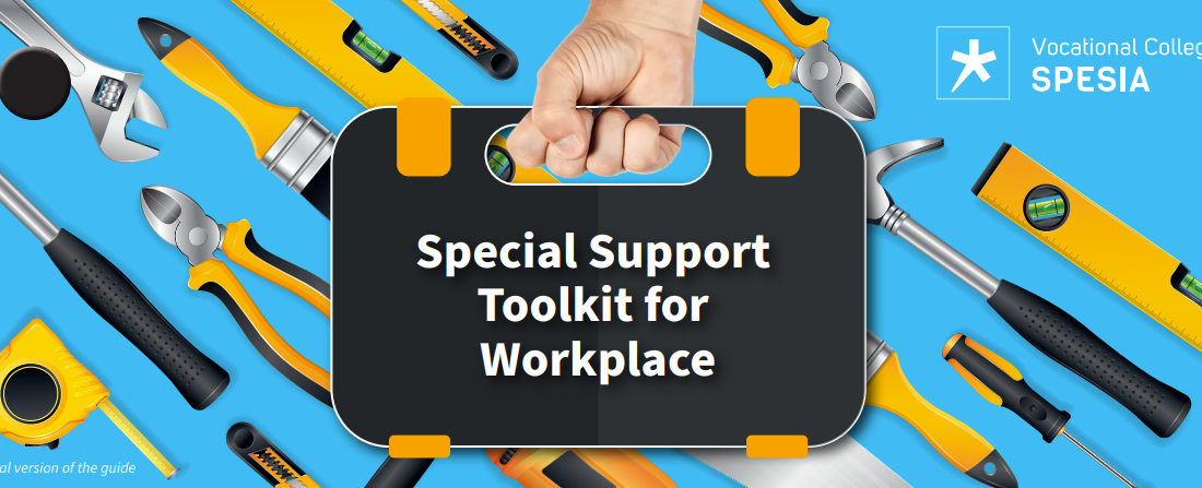 Special Support Toolkit for Workplace guide's cover.