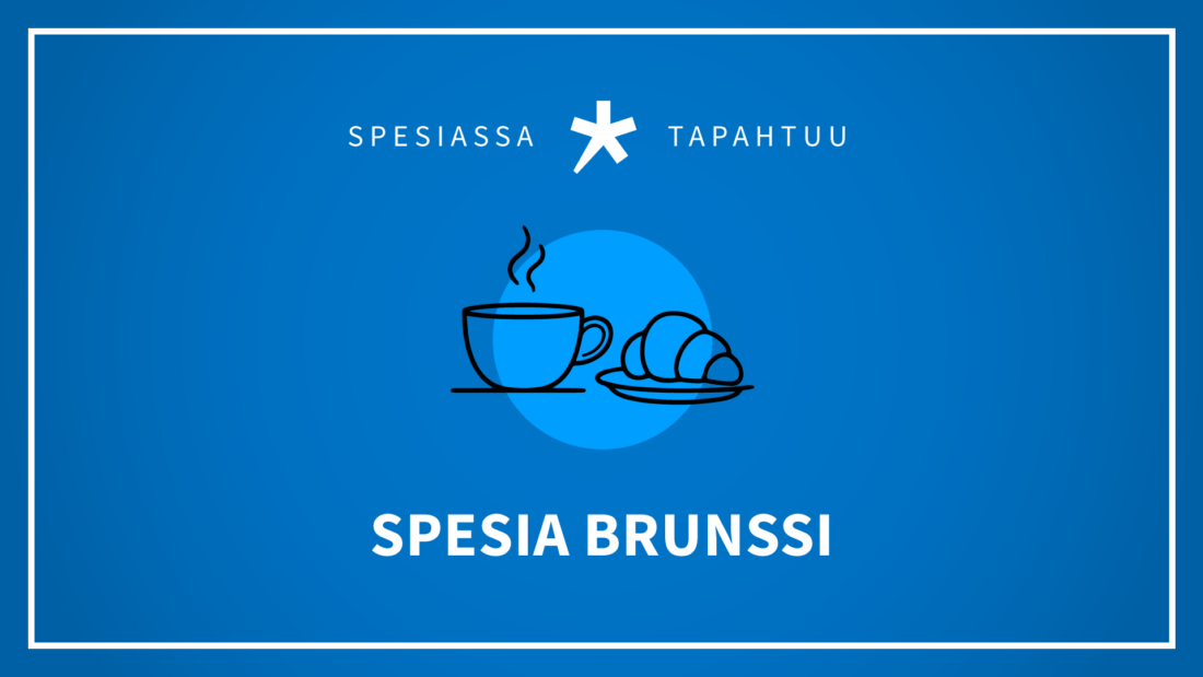 Kuvassa lukee Spesia brunssi